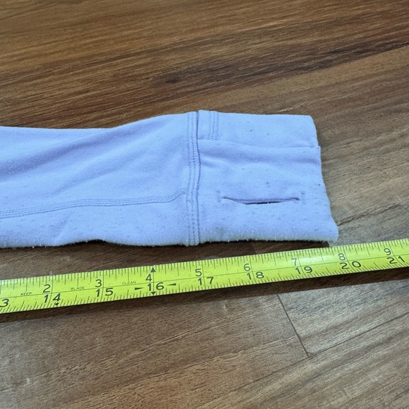 Lululemon Define Jacket Lavender Purple Full Zip Thumbholes Womens Size 6 - Picture 5 of 5